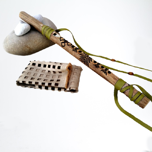 Flauta Siyotanka Grasshopper Con estuche