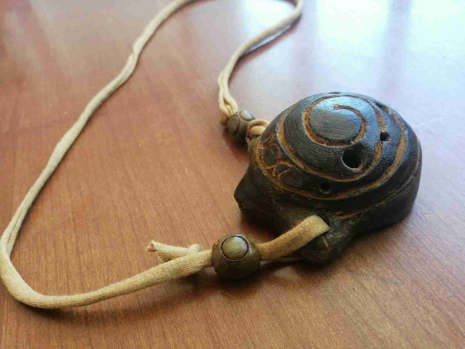 Ocarina Espiral Envejecido