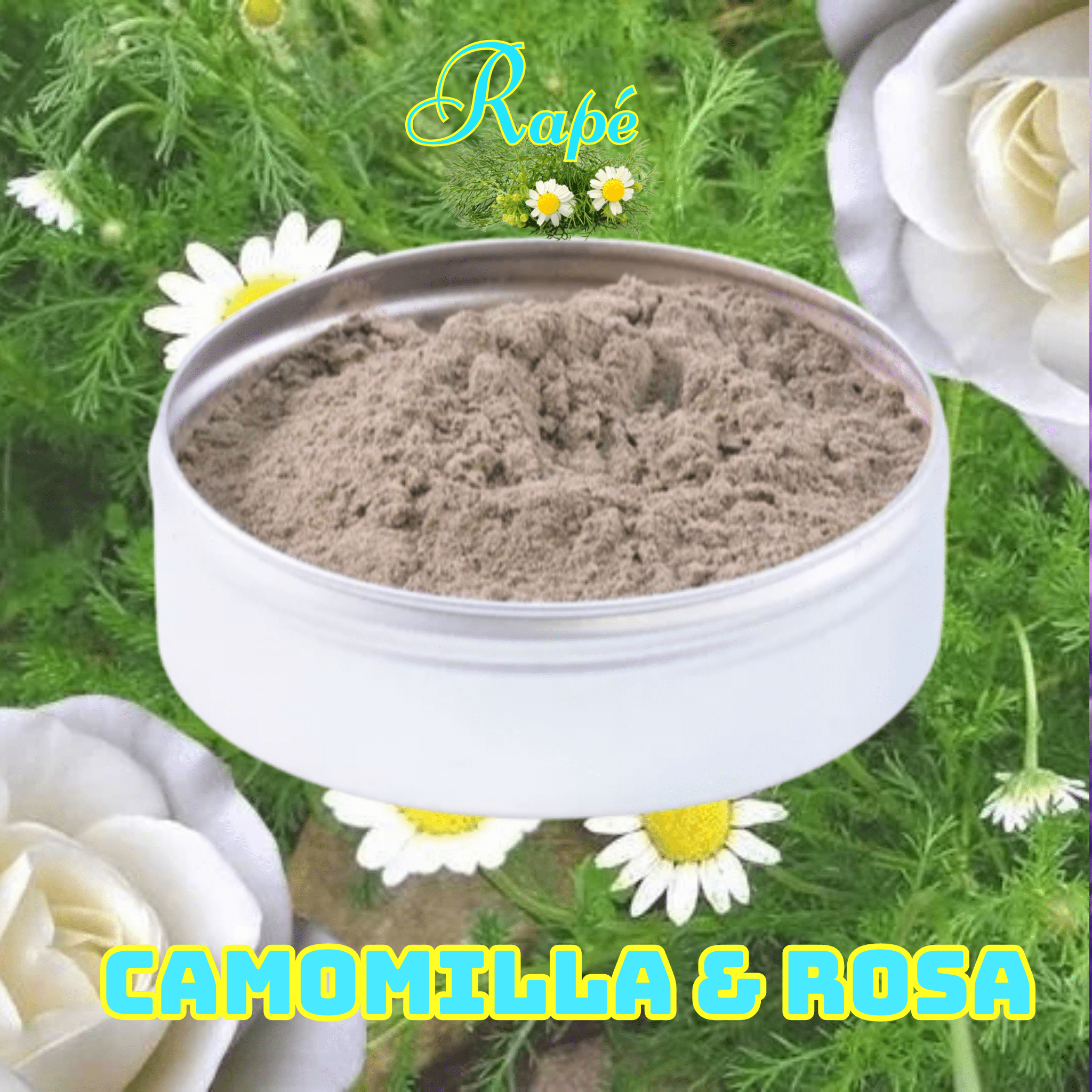 Rapé Manzanilla y Rosa - Mente Clara y Relajada