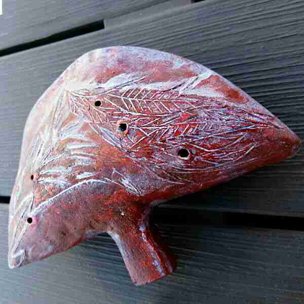 Ocarina Ballena-Plumas-Pentatónica-A3-Escala-Bajo-A-Okarina-Terracota-353853544853-2