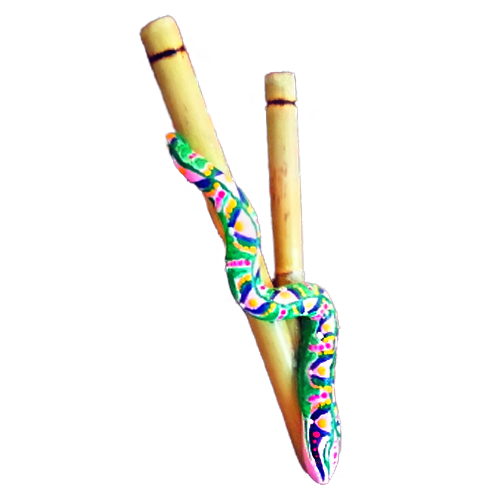 Kuripe Gran Serpiente - Mixcolor Primordial De Bambú