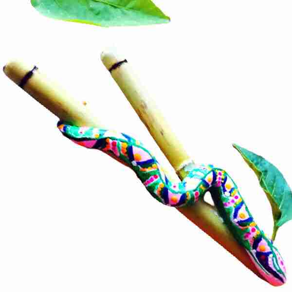 Kuripe Gran Serpiente - Mixcolor Primordial De Bambú